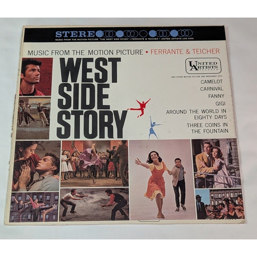 United Artists West Side Story Vinyl LP 12" Black  Ferrante & Teicher UAS 6166